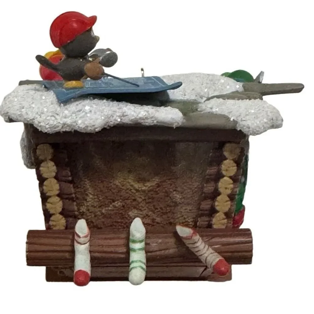 Enesco  Seed-Son’s Greetings Birds Christmas  Ornament Vintage 1992